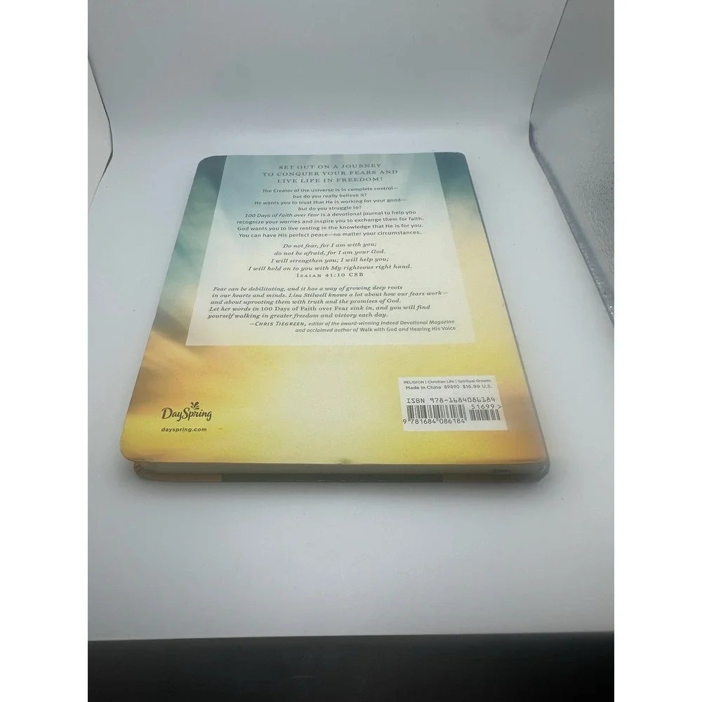 100 Days of Faith over Fear : Devotional Journal by Lisa Stilwell (2019)